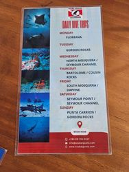 Divecenter Iguana schedule