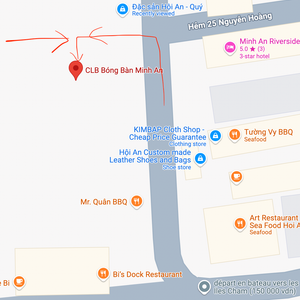 Tabletennis in Vietnam, Hoi an - how to get here